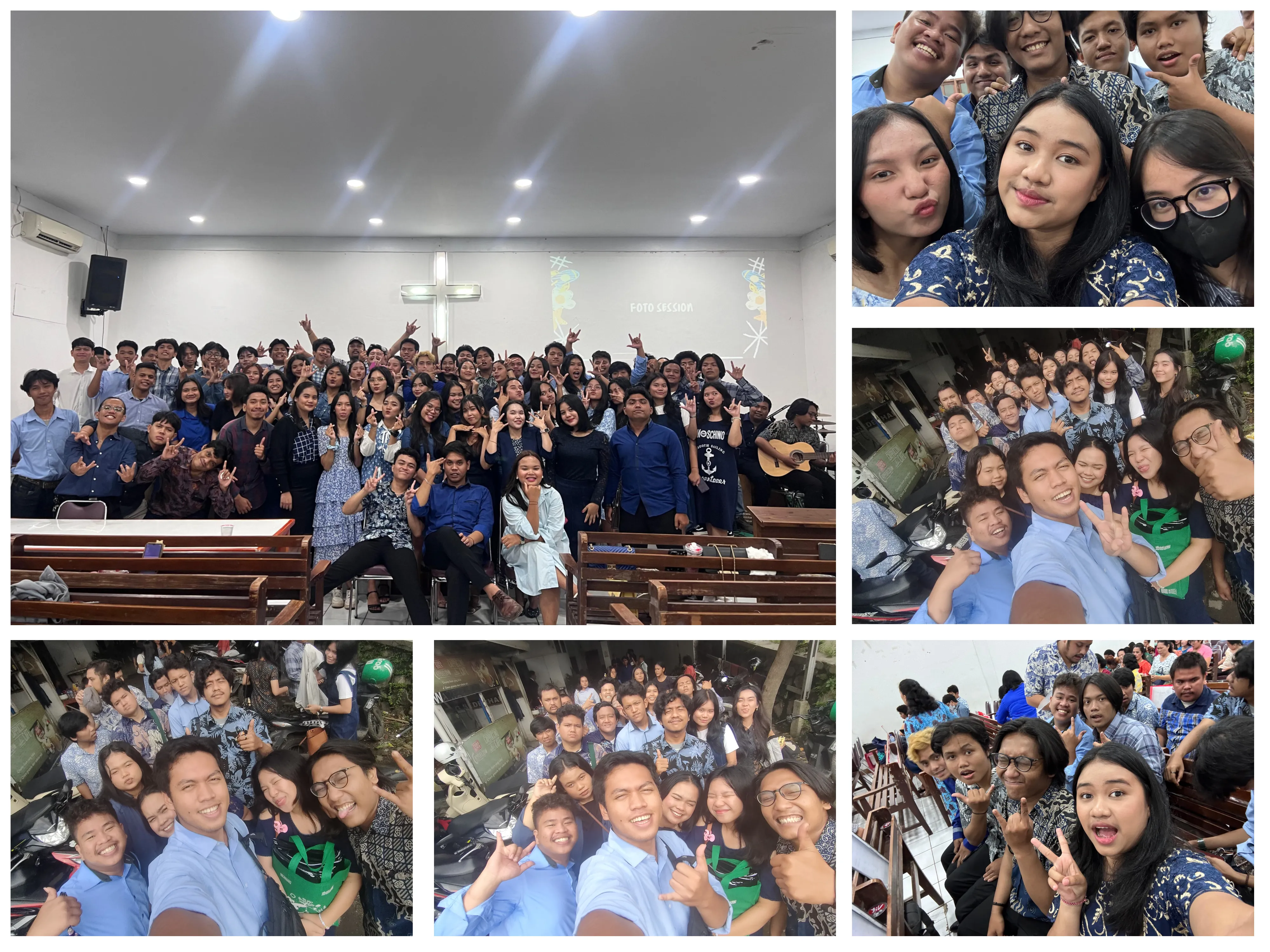 Kunjungan Gerejawi HKBP PTI – Kebersamaan Naposo HKBP Mustikajaya